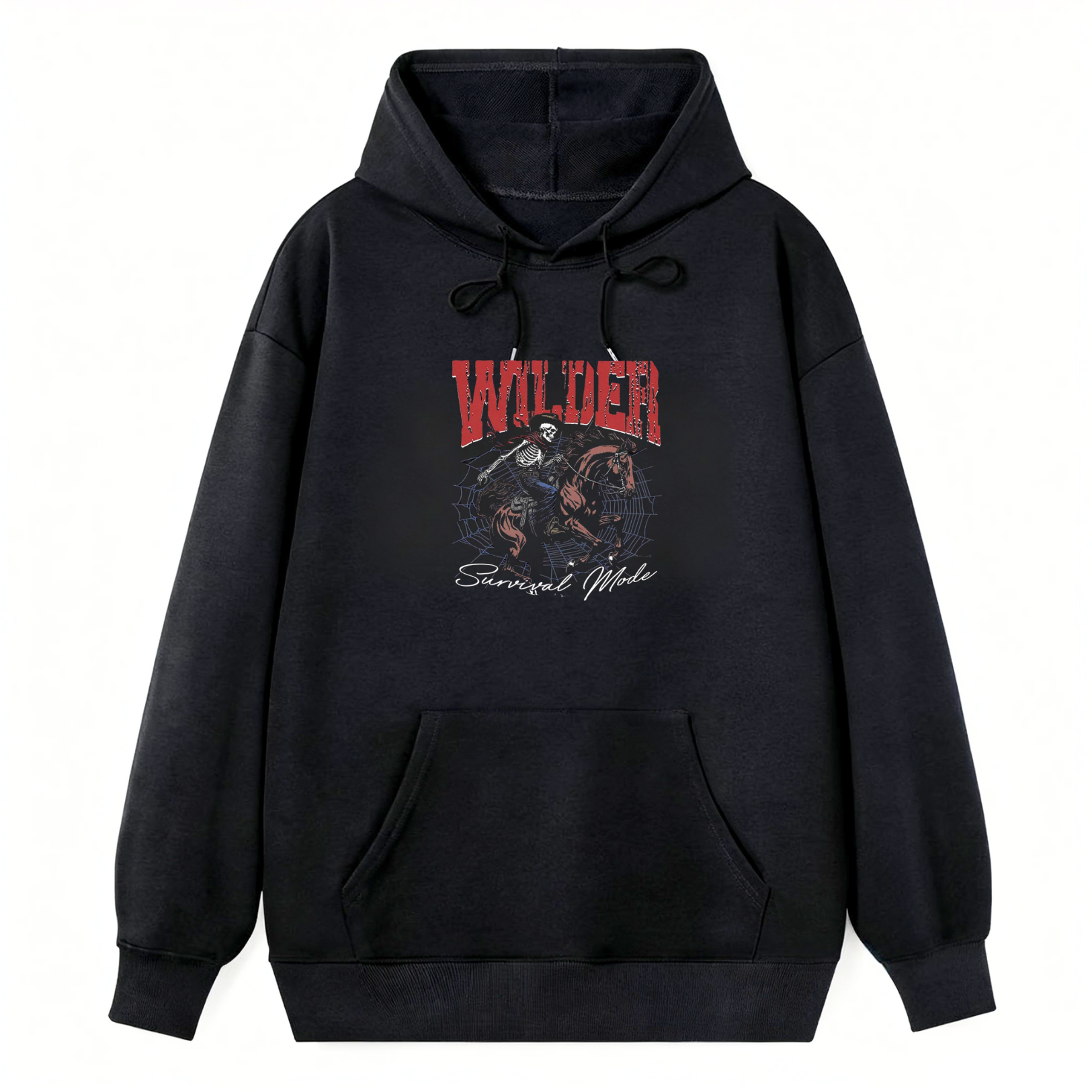 Wilder Cowboy Gothic Classic Hoodie