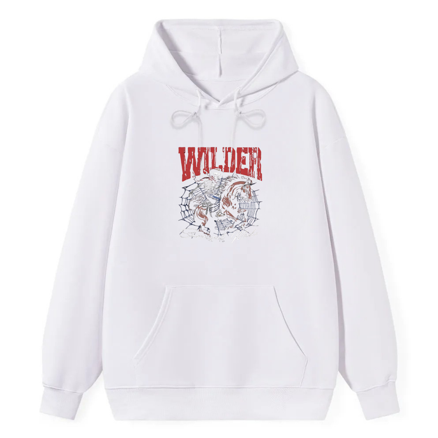 Wilder Cowboy Gothic Classic Hoodie - Image 4