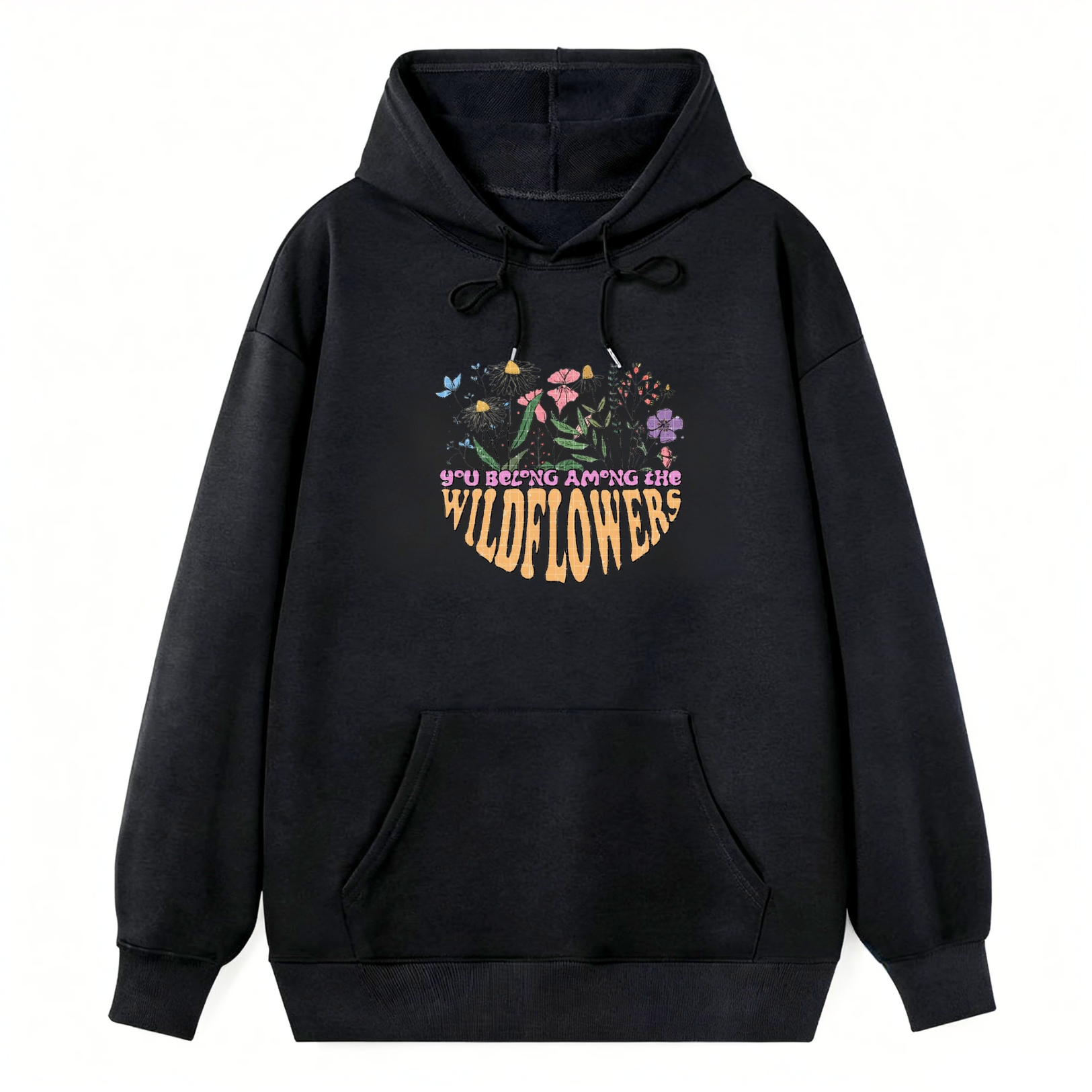 Wildflowers Floral Classic Hoodie - Image 3