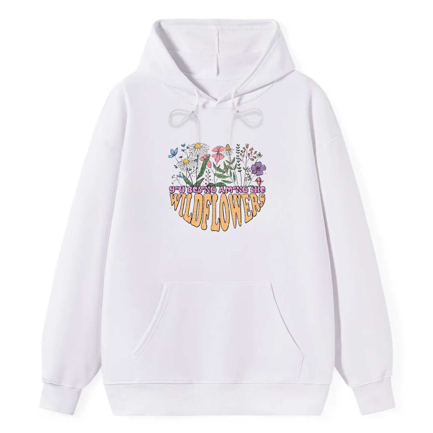 Wildflowers Floral Classic Hoodie