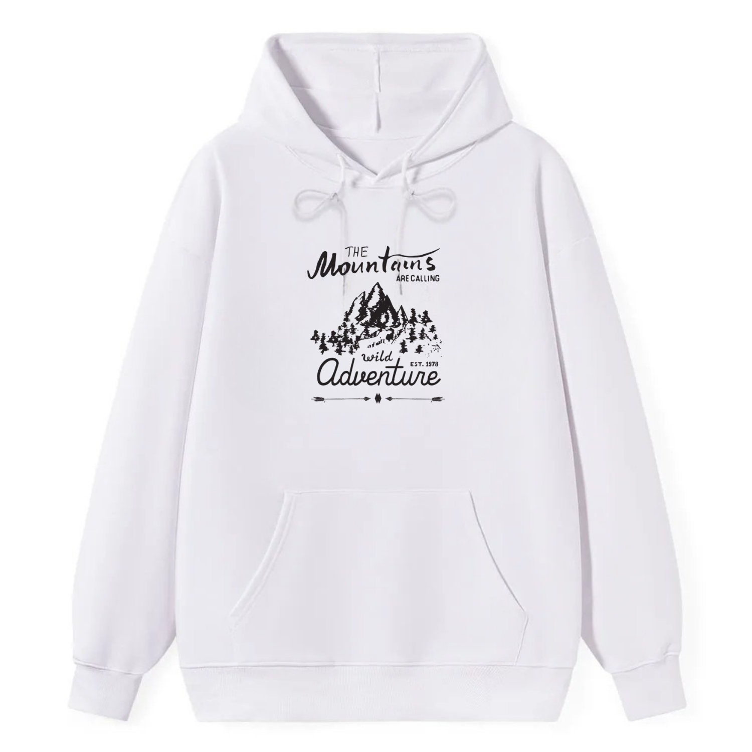 Mountains Calling Adventure Classic Hoodie - Image 4
