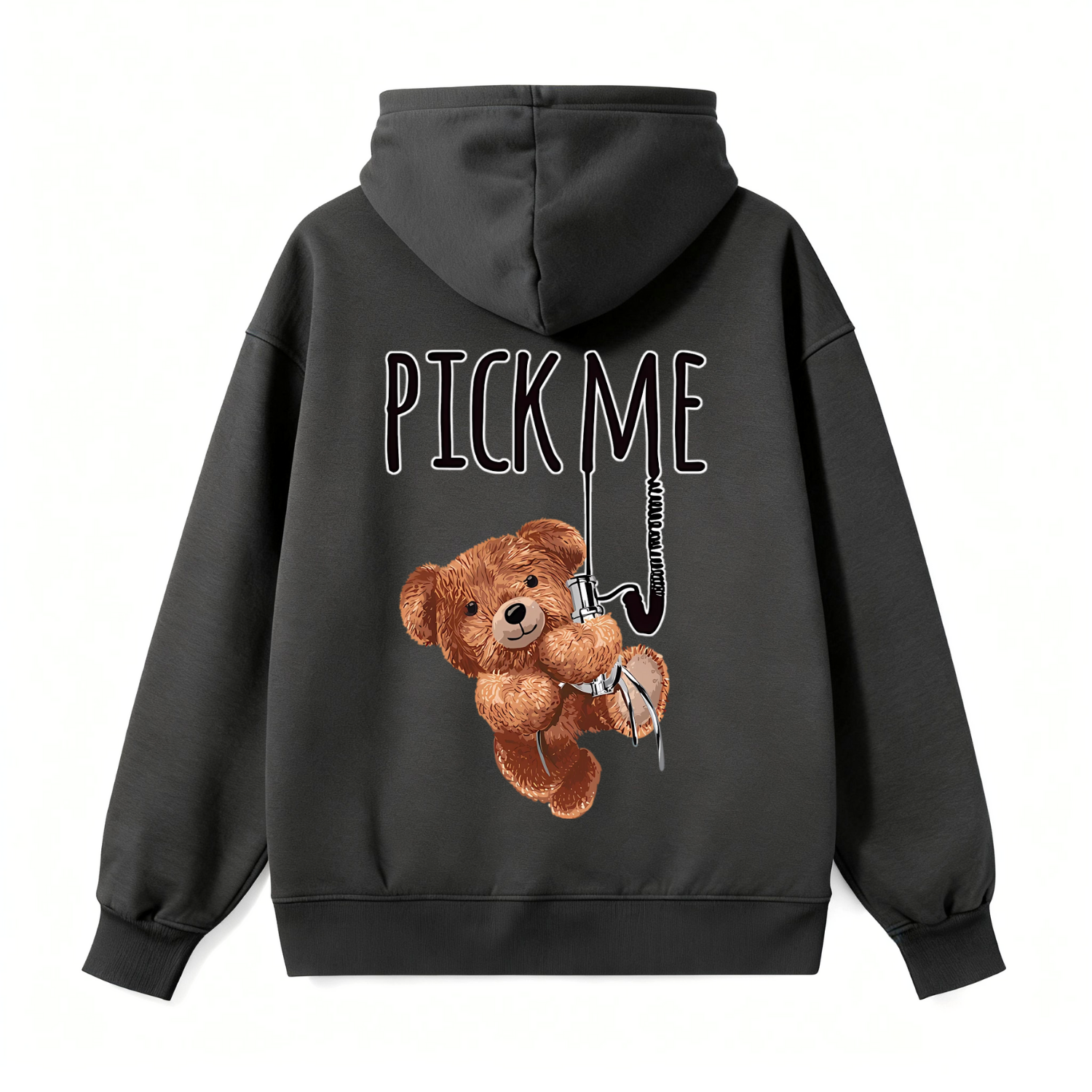Pick Me Teddy Climbing Classic Hoodie - Image 3