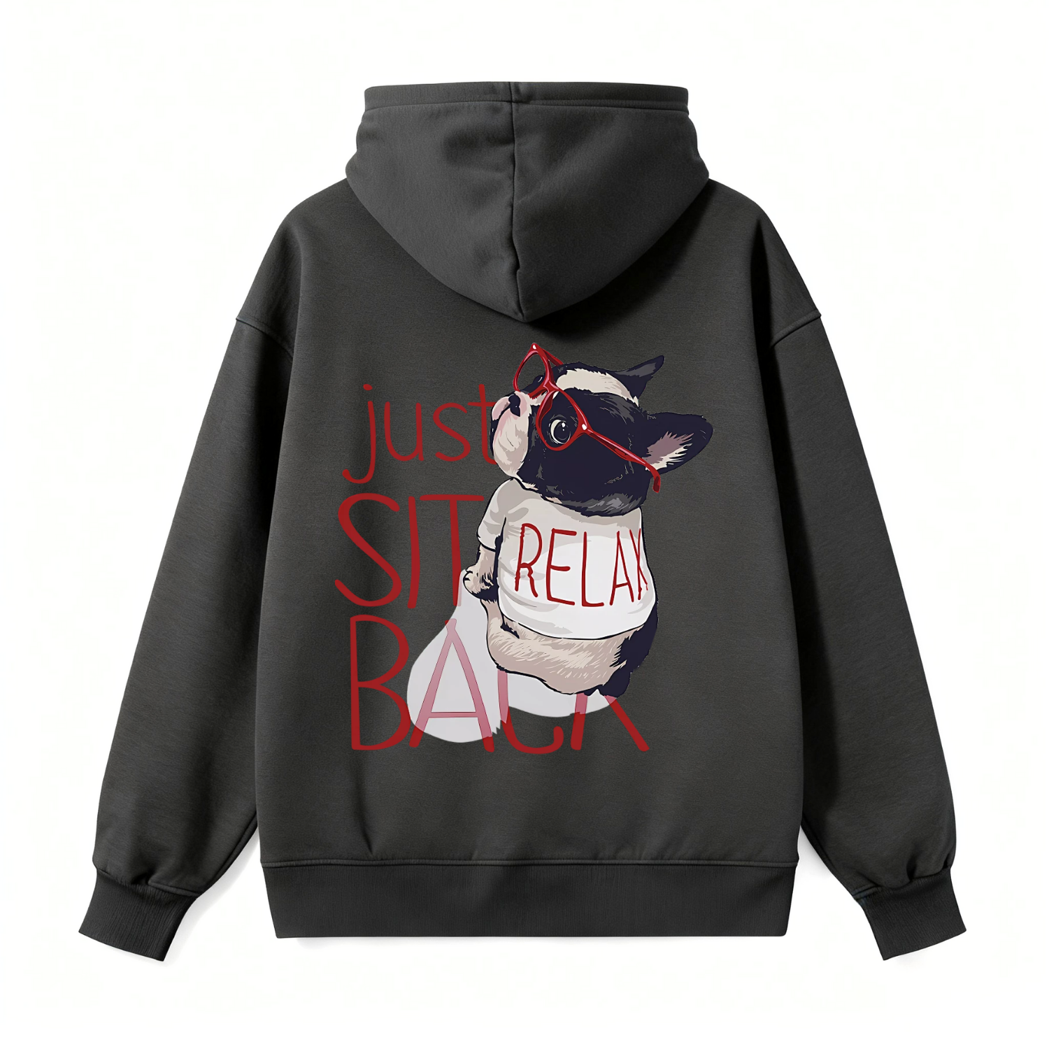 Sit Back Relax Bulldog Classic Hoodie - Image 4