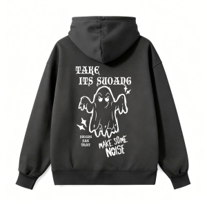 Spooky Ghost Halloween Classic Hoodie