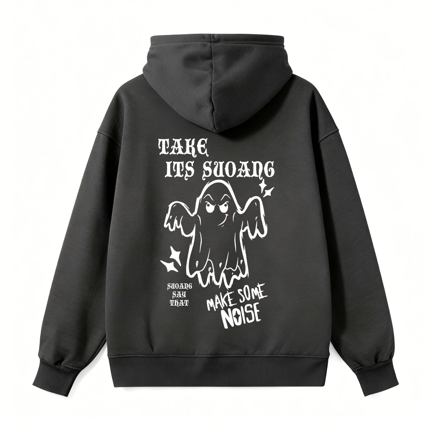 Spooky Ghost Halloween Classic Hoodie