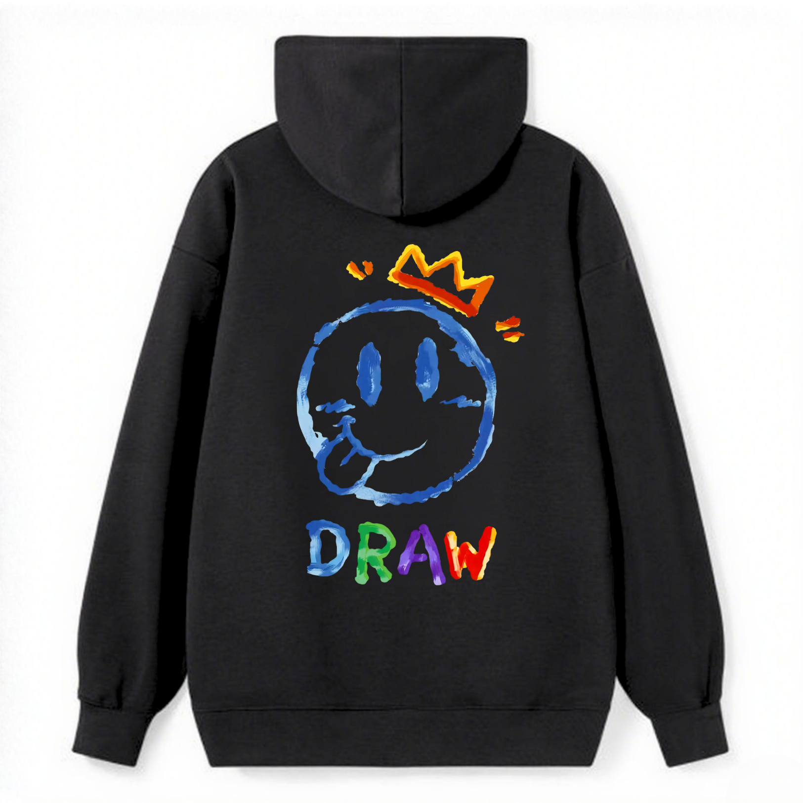 Draw Smile Crown Classic Hoodie - Image 4
