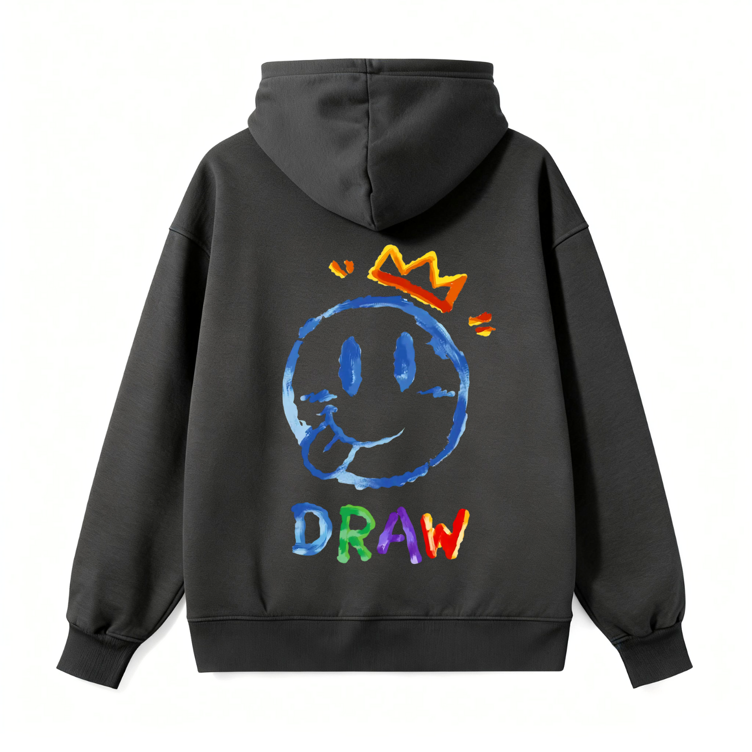Draw Smile Crown Classic Hoodie - Image 3