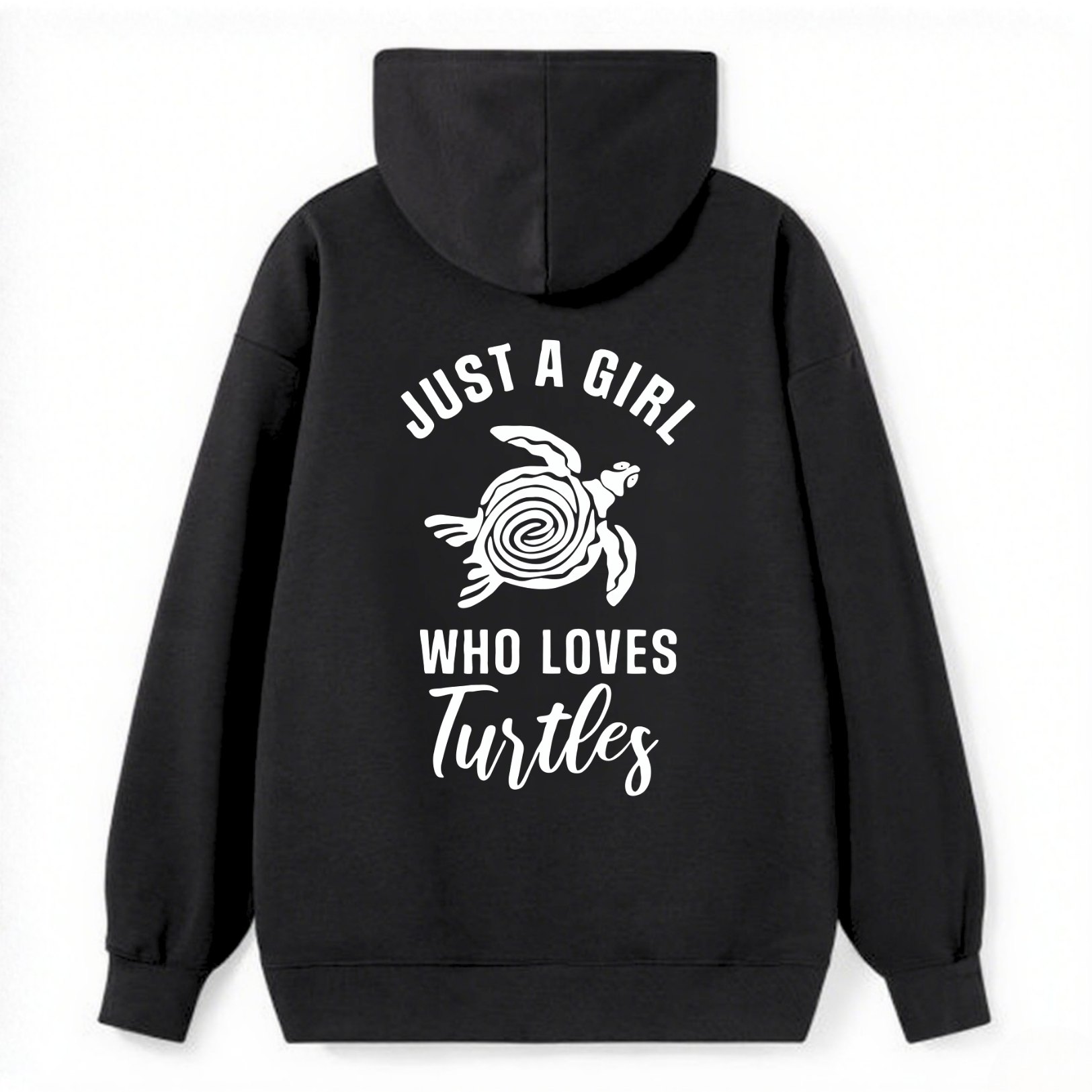 Turtle Lover Girl Classic Hoodie