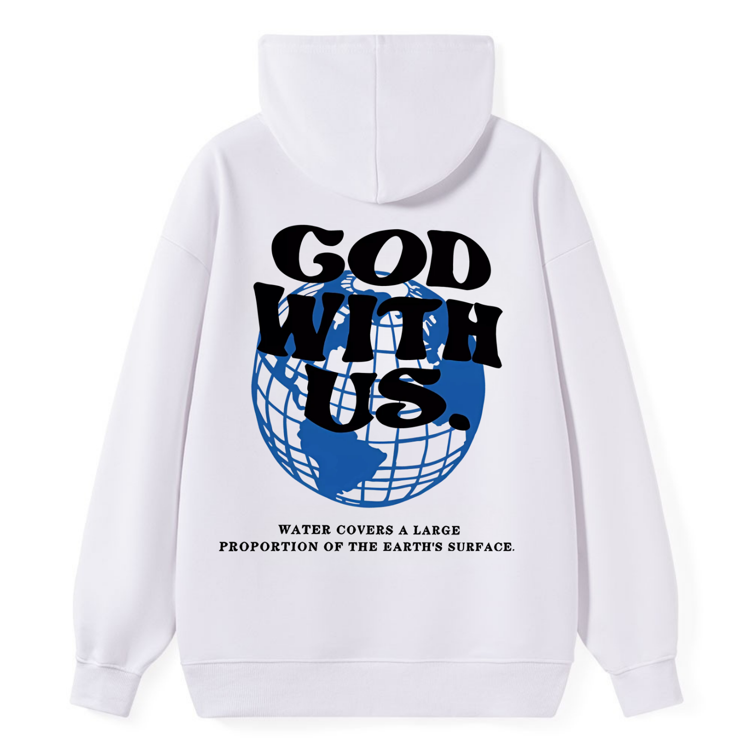 God With Us Globe Classic Hoodie