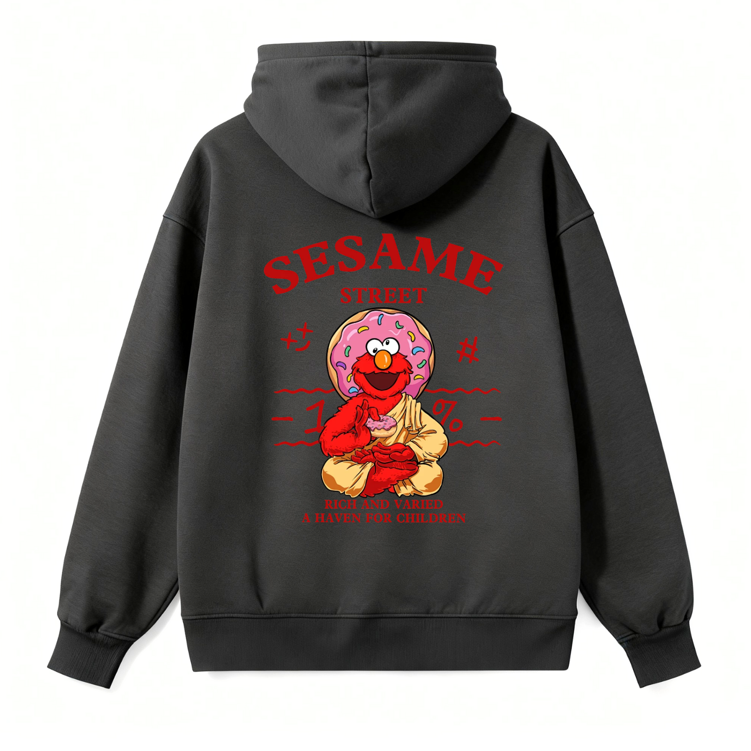 Sesame Street Elmo Donut Classic Hoodie - Image 3