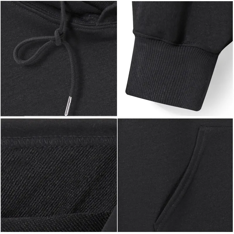 Live For Yourself Typography Classic Hoodie - Image 2